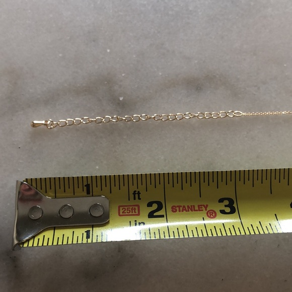 Rainbow bar necklace in Gold color - Picture 11 of 11